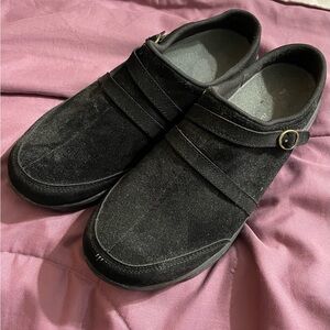 EUC Black Mules